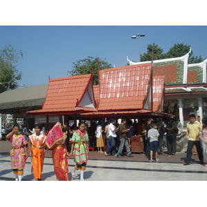 照片 泰国(Thailand) 彭世洛(Phitsanulok) 玛哈泰寺（大舍利寺）(Wat Pra Sri Rattana Mahathat Vora Maha Vihar) 2008-01 35