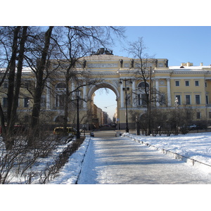 照片 俄罗斯(Russia) 圣彼得堡(St Petersburg) 亚历山大花园(Alexandrovsky Garden) 2006-03 7