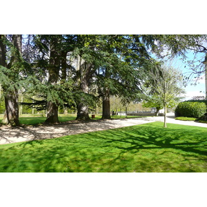 照片 法国(France) 舍农索城堡(Chenonceau Castle) 舍农索城堡花园(Gardens of Chenonceau) 2008-04 14