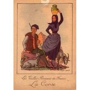 照片 法国(France) 科西嘉岛(Corsica) 老明信片(Old Postcards) 1900-01 124