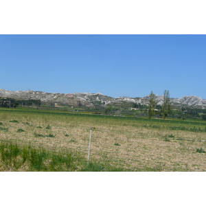 照片 法国(France) 普罗旺斯(Provence) 穆里耶至莱博公路(Mouries to Baux de Provence road) 2008-04 29