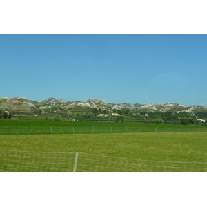 照片 法国(France) 普罗旺斯(Provence) 穆里耶至莱博公路(Mouries to Baux de Provence road) 2008-04 25