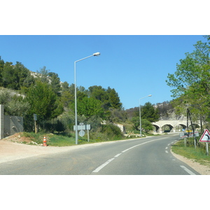 照片 法国(France) 普罗旺斯(Provence) 穆里耶至莱博公路(Mouries to Baux de Provence road) 2008-04 23