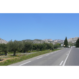 照片 法国(France) 普罗旺斯(Provence) 穆里耶至莱博公路(Mouries to Baux de Provence road) 2008-04 4
