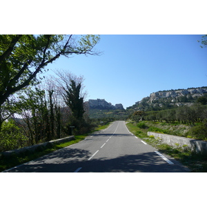 照片 法国(France) 普罗旺斯(Provence) 穆里耶至莱博公路(Mouries to Baux de Provence road) 2008-04 13