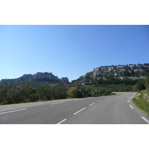 照片 法国(France) 普罗旺斯(Provence) 穆里耶至莱博公路(Mouries to Baux de Provence road) 2008-04 9