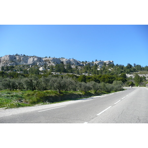 照片 法国(France) 普罗旺斯(Provence) 穆里耶至莱博公路(Mouries to Baux de Provence road) 2008-04 10