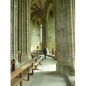 照片 法国(France) 圣米歇尔山(Mont St Michel) 圣米歇尔山修道院(Mont St Michel Abbey) 2010-04 2