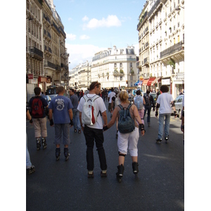 照片 法国(France) 巴黎(Paris) 轮滑漫游活动(Randonnee Roller et Coquillages) 2007-07 112
