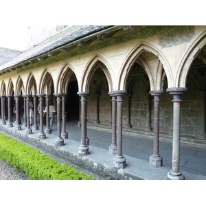照片 法国(France) 圣米歇尔山(Mont St Michel) 圣米歇尔山修道院回廊(Mont St Michel Abbey Cloister) 2010-04 88
