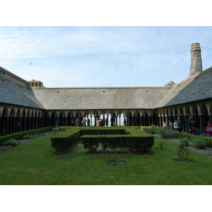 照片 法国(France) 圣米歇尔山(Mont St Michel) 圣米歇尔山修道院回廊(Mont St Michel Abbey Cloister) 2010-04 83