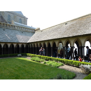 照片 法国(France) 圣米歇尔山(Mont St Michel) 圣米歇尔山修道院回廊(Mont St Michel Abbey Cloister) 2010-04 7