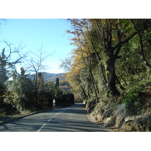 照片 法国(France) 蔚蓝海岸(French Riviera) 旺斯山口公路(Col de Vence road) 2007-01 13