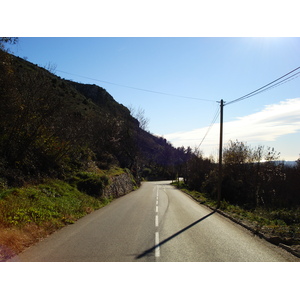 照片 法国(France) 蔚蓝海岸(French Riviera) 旺斯山口公路(Col de Vence road) 2007-01 20