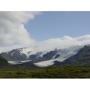 照片 冰岛(Iceland) 斯卡夫塔山冰川(Skaftafellsjokull) 2003-06 16