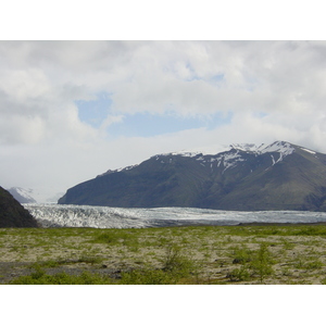 照片 冰岛(Iceland) 斯卡夫塔山冰川(Skaftafellsjokull) 2003-06 28
