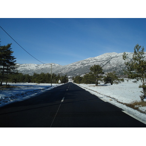 照片 法国(France) 库尔瑟古勒至格雷奥利耶雪场公路(Coursegoule to Greolieres les neiges road) 2007-01 34