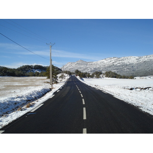 照片 法国(France) 库尔瑟古勒至格雷奥利耶雪场公路(Coursegoule to Greolieres les neiges road) 2007-01 45