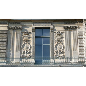 照片 法国(France) 巴黎(Paris) 卢浮宫(Louvre) 卢浮宫临河立面(Riverside facade of Louvre) 2007-07 4