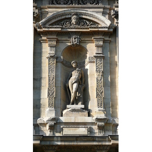 照片 法国(France) 巴黎(Paris) 卢浮宫(Louvre) 卢浮宫临河立面(Riverside facade of Louvre) 2007-07 59