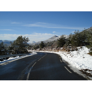 照片 法国(France) 库尔瑟古勒至格雷奥利耶雪场公路(Coursegoule to Greolieres les neiges road) 2007-01 96