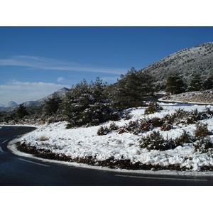 照片 法国(France) 库尔瑟古勒至格雷奥利耶雪场公路(Coursegoule to Greolieres les neiges road) 2007-01 116