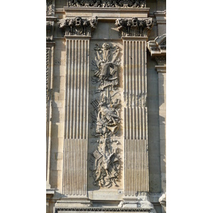 照片 法国(France) 巴黎(Paris) 卢浮宫(Louvre) 卢浮宫临河立面(Riverside facade of Louvre) 2007-07 45