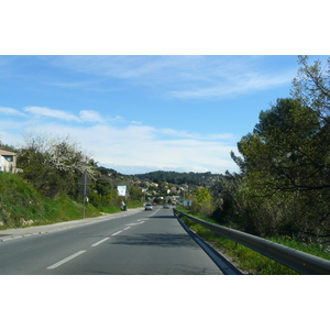 照片 法国(France) 蔚蓝海岸(French Riviera) 旺斯至卡涅公路(Vence to Cagnes road) 2008-03 39