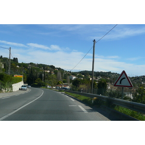 照片 法国(France) 蔚蓝海岸(French Riviera) 旺斯至卡涅公路(Vence to Cagnes road) 2008-03 31