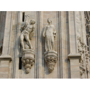 照片 意大利(Italy) 米兰(Milan) 大教堂(Duomo) 2001-10 13