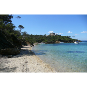 照片 法国(France) 波克罗勒岛(Porquerolles Island) 阿利卡斯特尔海滩(Alycastre beach) 2008-05 20