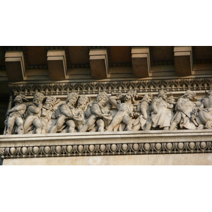 照片 法国(France) 巴黎(Paris) 星形广场和凯旋门(Etoile and Arc de Triomphe) 2007-06 19