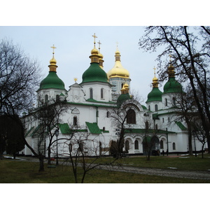 照片 乌克兰(Ukraine) 基辅(Kiev) 圣索菲亚大教堂(St. Sophia) 2007-03 27