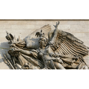 照片 法国(France) 巴黎(Paris) 星形广场和凯旋门(Etoile and Arc de Triomphe) 2007-06 23
