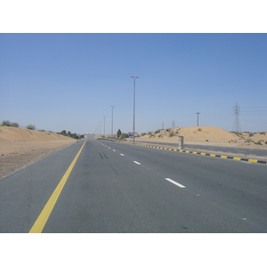照片 阿联酋(United Arab Emirates) 阿治曼附近公路(Road near Ajman) 2005-03 2