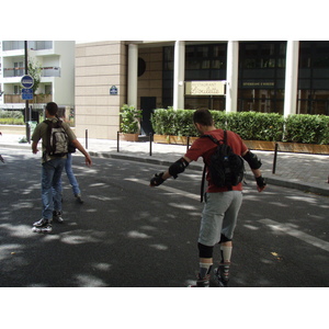 照片 法国(France) 巴黎(Paris) 轮滑漫游活动(Randonnee Roller et Coquillages) 2007-07 15