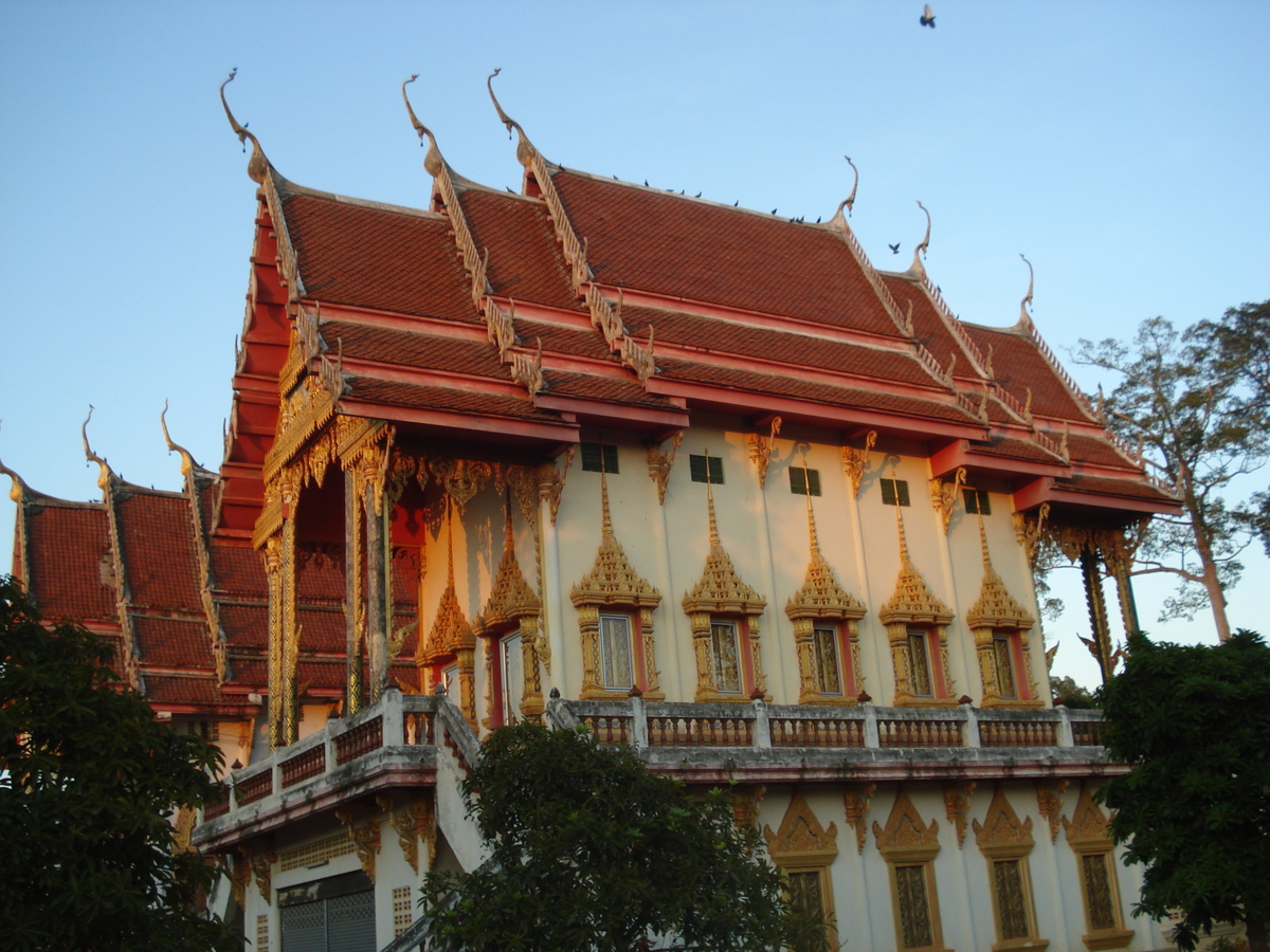 照片 泰国(Thailand) 彭世洛(Phitsanulok) 宗通寺(Wat Jomthong) 2008-01 13
