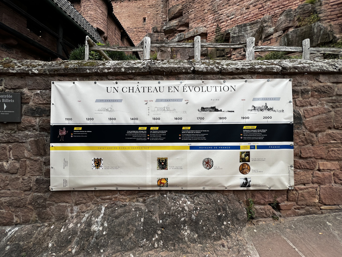 照片 法国(France) 上国王堡(Koenigsbourg Castle) 2023-10 19