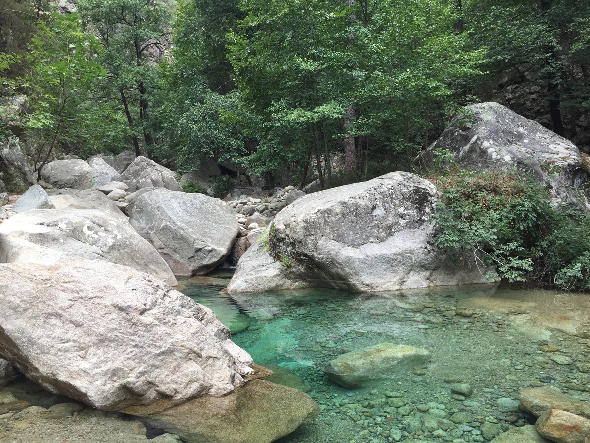 照片 法国(France) 科西嘉岛(Corsica) 普尔卡拉恰瀑布(Cascades de Purcaraccia) 2017-09 78