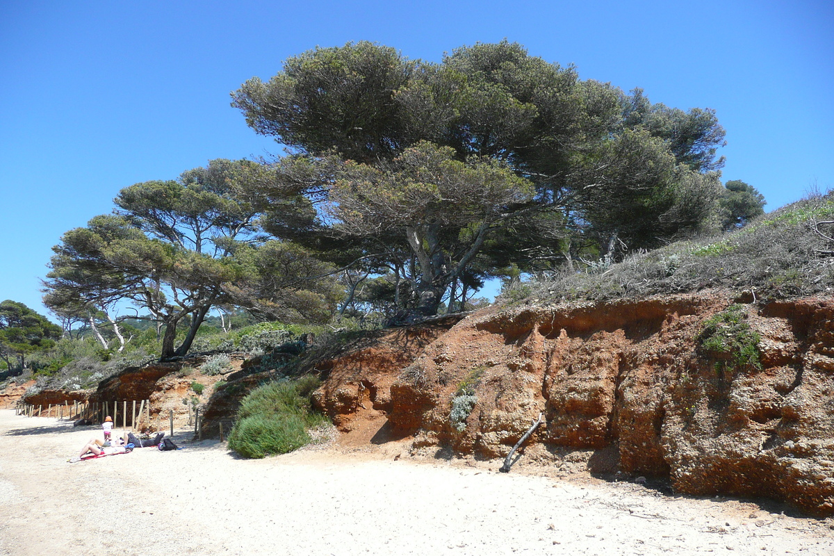照片 法国(France) 波克罗勒岛(Porquerolles Island) 库尔塔德海滩(Courtade beach) 2008-05 51