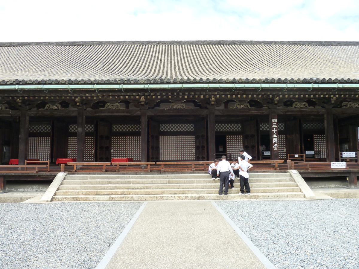 照片 日本(Japan) 京都(Kyoto) 三十三间堂(Sanjusangendo temple) 2010-06 23