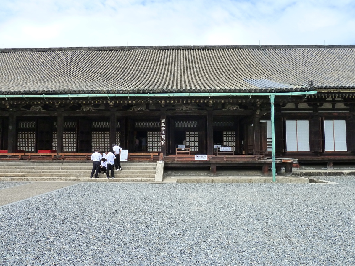照片 日本(Japan) 京都(Kyoto) 三十三间堂(Sanjusangendo temple) 2010-06 22