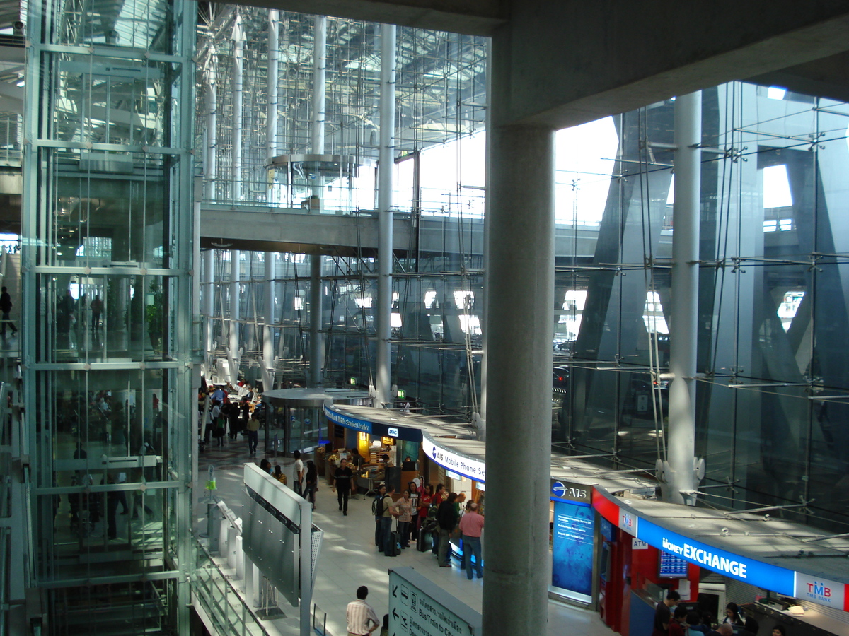照片 泰国(Thailand) 曼谷(Bangkok) 素万那普机场(Suvarnabhumi Airport) 2007-02 13
