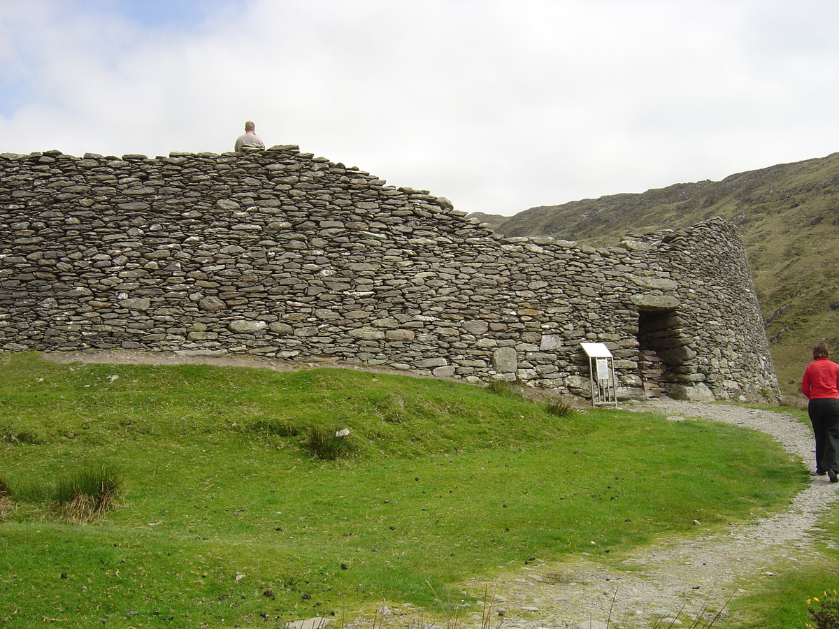 照片 爱尔兰(Ireland) 凯里环线(Kerry Ring) 斯泰格石堡(Staigue Fort) 2004-05 18