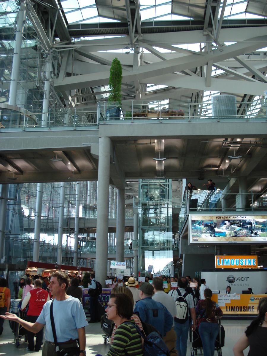 照片 泰国(Thailand) 曼谷(Bangkok) 素万那普机场(Suvarnabhumi Airport) 2007-02 78
