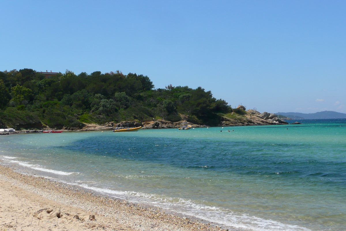 照片 法国(France) 波克罗勒岛(Porquerolles Island) 库尔塔德海滩(Courtade beach) 2008-05 21
