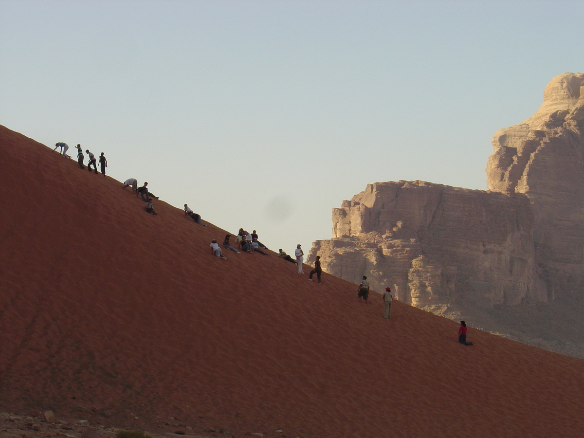 照片 约旦(Jordan) 瓦迪拉姆沙漠(Wadi Rum Desert) 2004-10 94