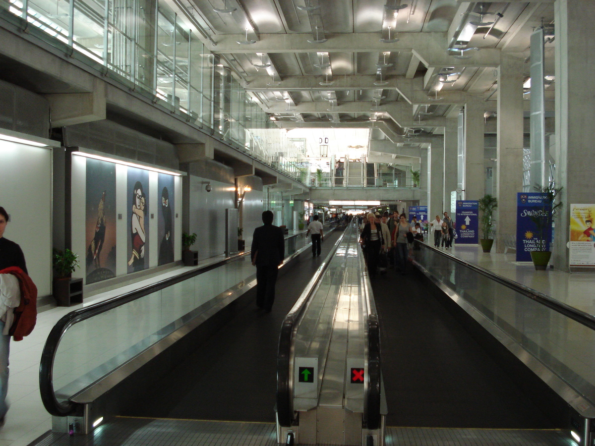 照片 泰国(Thailand) 曼谷(Bangkok) 素万那普机场(Suvarnabhumi Airport) 2007-02 43