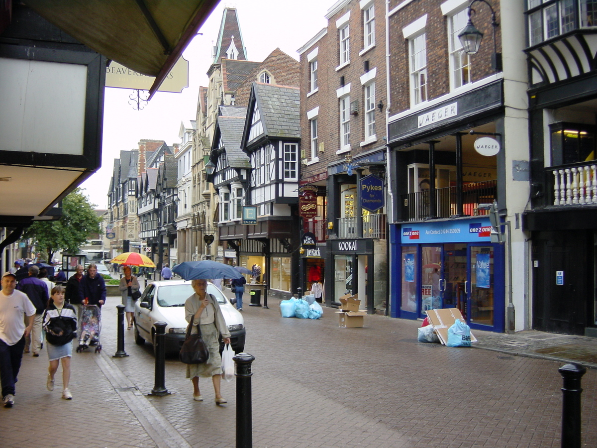 照片 英国(United Kingdom) 切斯特(Chester) 2001-08 12