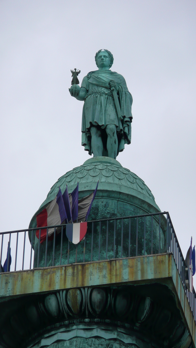 照片 法国(France) 巴黎(Paris) 旺多姆广场(Place Vendome) 旺多姆圆柱(Colonne de Vendome) 2007-07 0